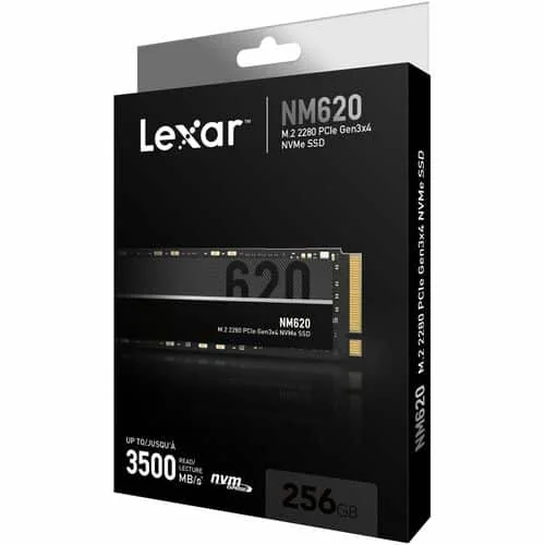 SSD LNM620 NVME 256GB M.2 2280 - PCIE 3.0 X4 - LNM620X256G-RNNNG